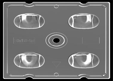 Lente asimmetrica del modulo di riflessione interna di totale della lente dell'iluminazione pubblica del LED