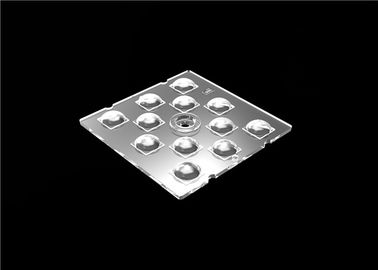 Lente trasparente del materiale PMMA LED, dimensione quadrata della lente L50*W50mm del LED