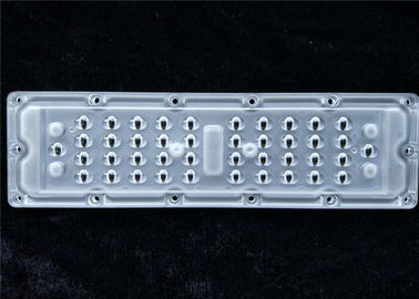 Multi 42 in 1 lente ottica della luce del LED, lente di alto potere LED dell'iluminazione pubblica con il bordo del PWB