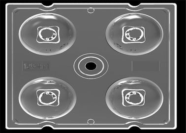 120 progettazione simmetrica della lente di grado SMD LED nessun qualsiasi Mercury per la luce 3535 della bitta
