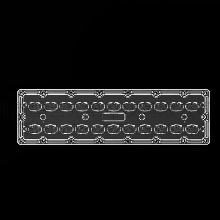 Lente dell'iluminazione pubblica di alta efficienza LED con la lente grandangolare SMD7070 22IN1 TYPE3