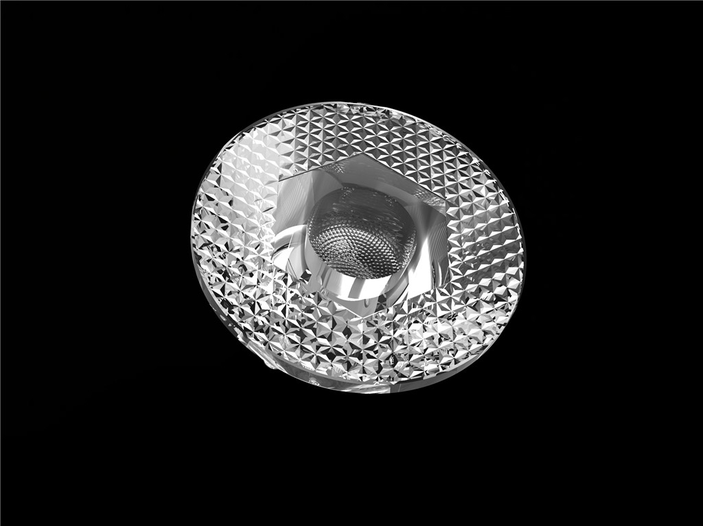 35*23,3mm IP66 Lenti a LED PMMA impermeabili per una distribuzione uniforme della luce