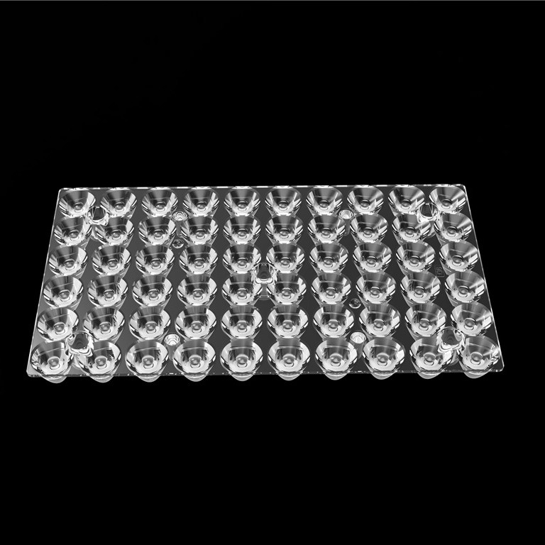 Materiale PC di buona qualità 9 gradi rettangolo 60 in 1 Led Stadium Light Lens Xpg Chips resistente all'acqua