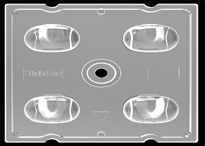 120 progettazione simmetrica della lente di grado SMD LED nessun qualsiasi Mercury per la luce 3535 della bitta