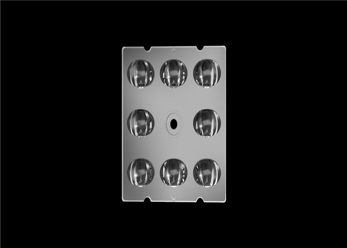 Lente della luce della lampada LH351B LED della strada, 8 in 1 alta lente di messa a fuoco di trasmissione LED