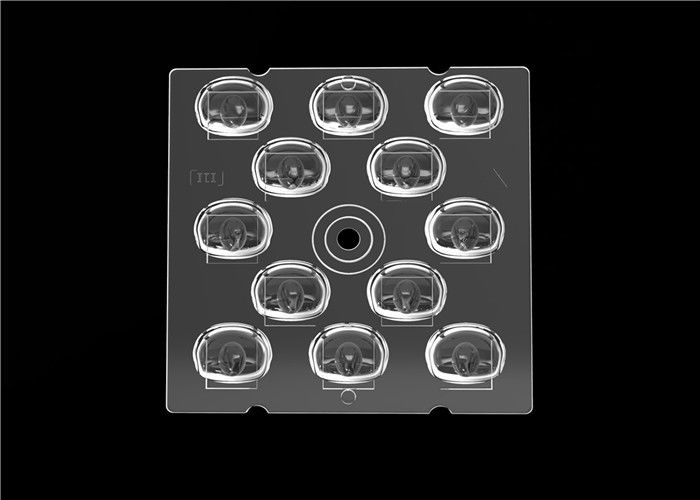 Una lente grandangolare di 3030 SMD LED, lente ottica del quadrato LED per illuminazione all'aperto