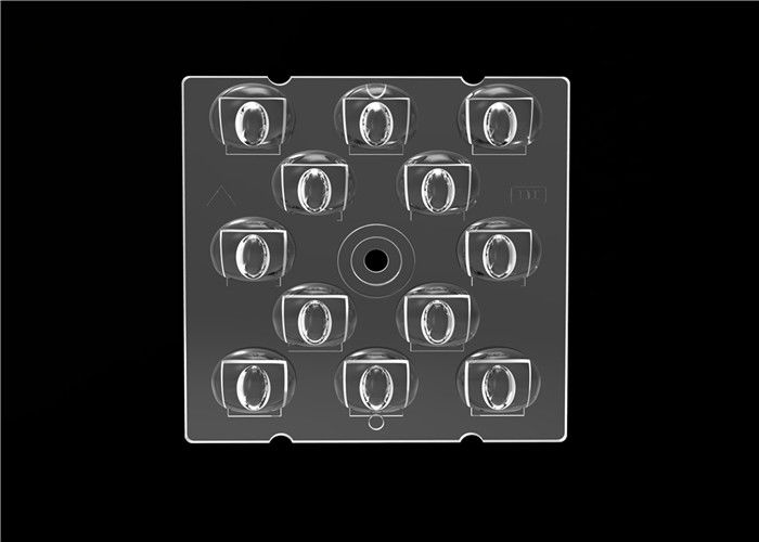 Grado materiale della lente 80*150 del modulo dell'iluminazione pubblica del PC LED con il chip di Osram SMD