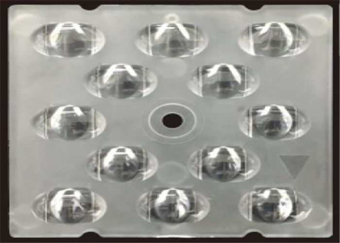 Lente di potere LED di alta efficienza 93%, 12 in 1 lente quadrata del LED per la lampada del LED