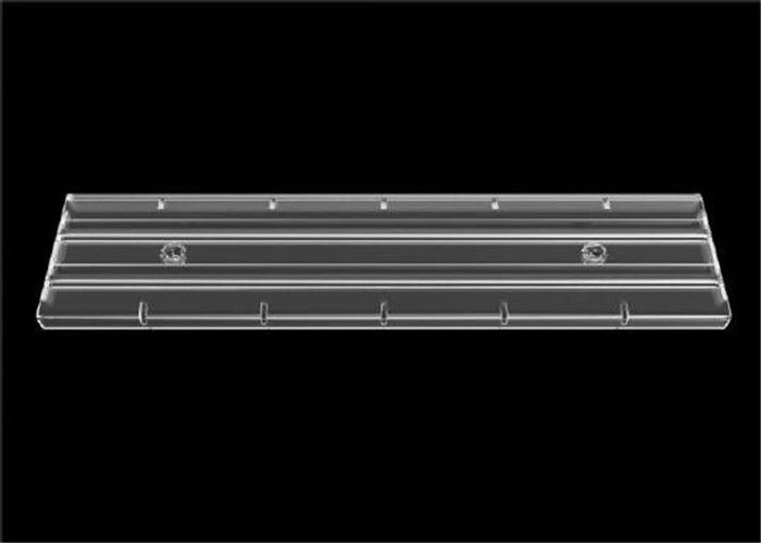 Doppia lente asimmetrica della lampada del LED, lenti di ottica del LED per il supermercato/scaffale delle merci