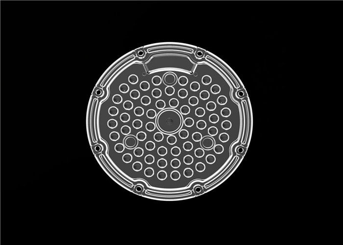 Lenti di ottica di forma rotonda LED un angolo d'apertura da 120 gradi per l'alta luce 64 della baia in 1