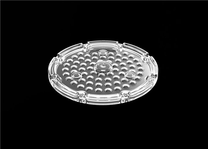 Lente chiara di alto potere LED del PC, 64 ottica IP65 dei riflettori del LED per la luce rotonda di altoBaia