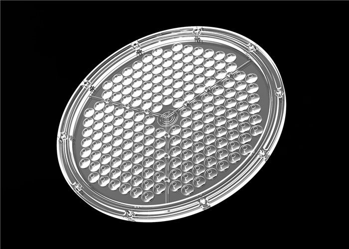 Lente carboniera di grado LED delle lampade 90, lente della lampada di ottica valutata IP LED con il bordo del PWB