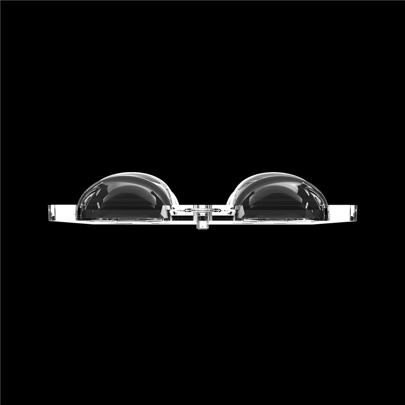 Polarizzato 60° 2*2 Multi-Lens Alta trasmittanza 50*50mm Per illuminazione LED per stadi