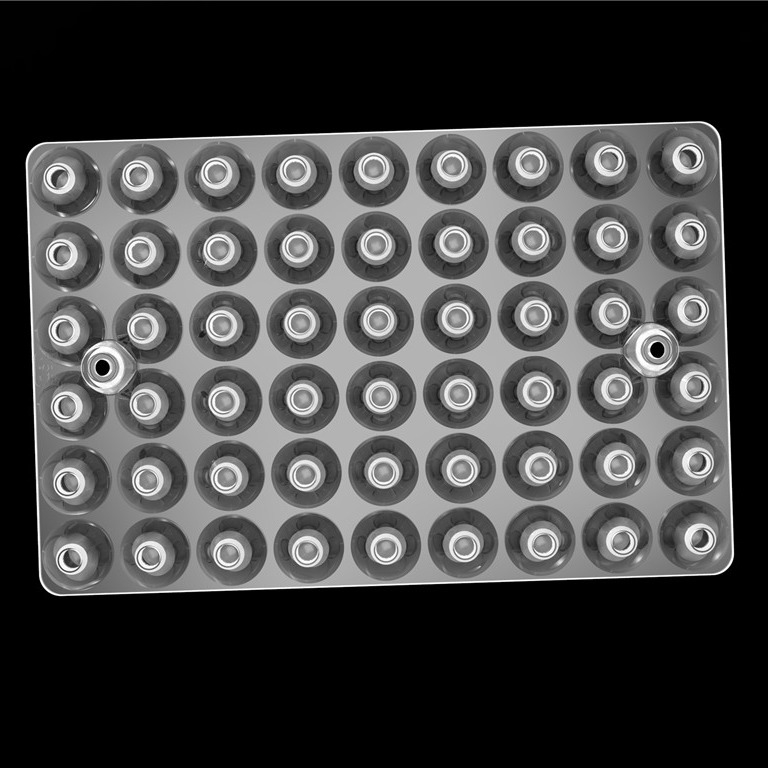 15 gradi 54 ottica in 1 lenti a led Array per luci da stadio / luci da campo / luci stradali / illuminazione quadrata