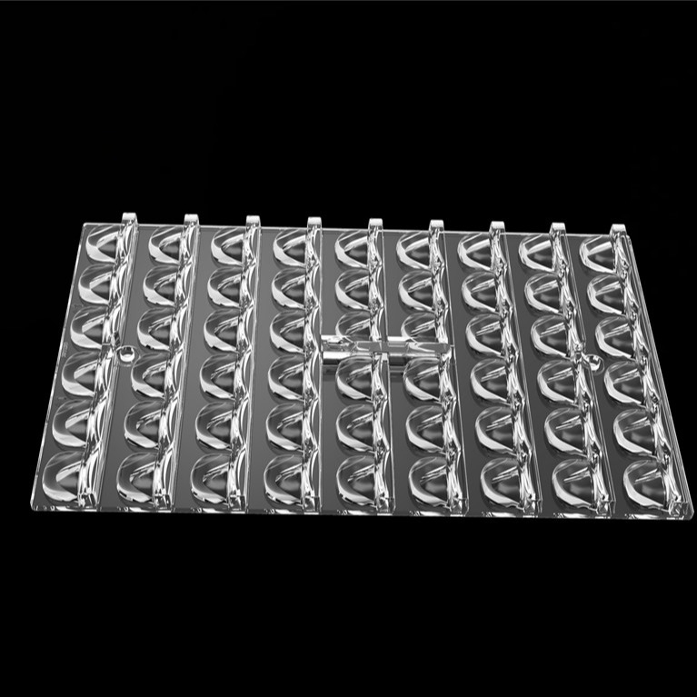 PC illuminazione di stadio a LED con lenti a 3030 chip 54 led, ottica a led in plastica per illuminazione di gallerie/lumini a campo/lumini stradali/