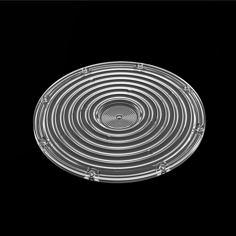 Lenti UFO 90 gradi mm di diametro Lente modulo rotondo per High Bay Light / 2835 3030 PC Lente LED