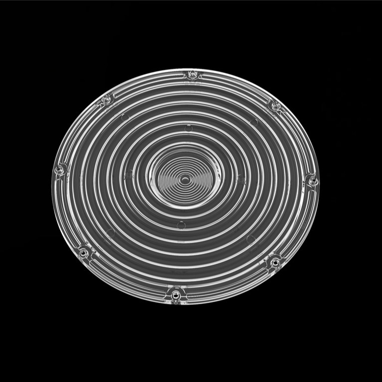 Lenti UFO 90 gradi mm di diametro Lente modulo rotondo per High Bay Light / 2835 3030 PC Lente LED