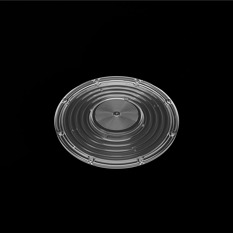 150W UFO LED High Bay Light Lens AC Tipo 206mm / 90 Grado 2835/ 3030 LED PC Lens ottica