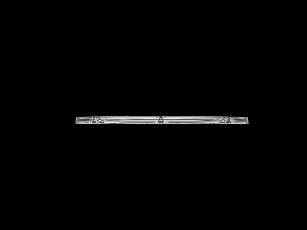 206mm di diametro Lente modulo rotondo per High Bay Light UFO Lente 90 gradi φ206mm PC Lente LED