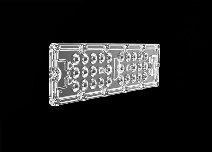 Ottica economizzatrice d'energia per illuminazione del LED, lente di alto potere LED del bordo del PWB di AL