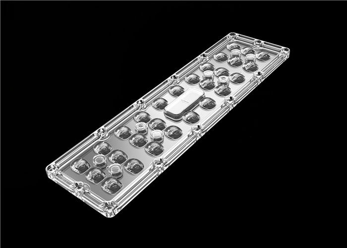 Lente dell'iluminazione pubblica di TYPE4-S LED nessun inquinamento luminoso con i chip di 2*2PCS 3030/1PC 5050 LED