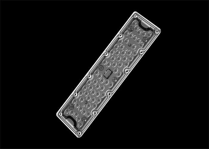 Alta trasmissione 93% una lente di 3030 LED, 63 in 1 lente di illuminazione di via multi LED