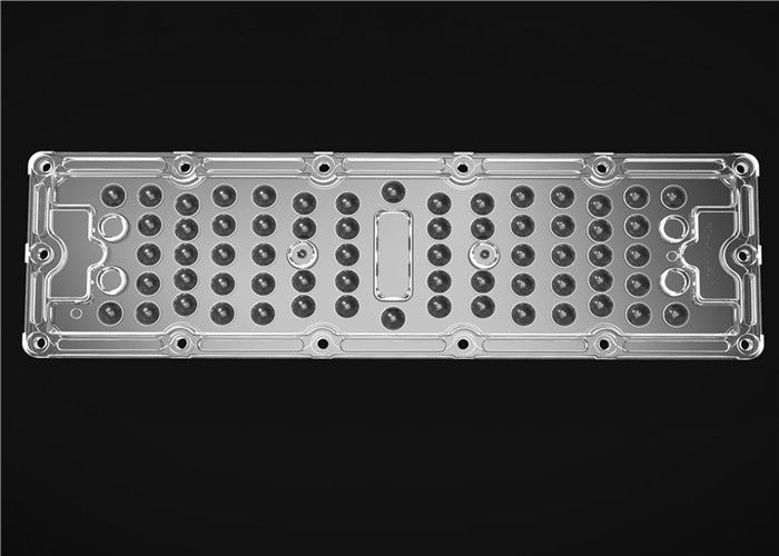 Alta lente della luce della baia di alta efficienza, 64 in 1 accessorio del dissipatore di calore della lente del silicone LED