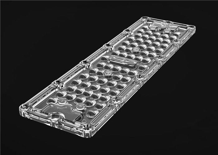 Lente di alto potere LED dell'angolo d'apertura 80*150°, una lente di 3030 Cree LED per il lampione