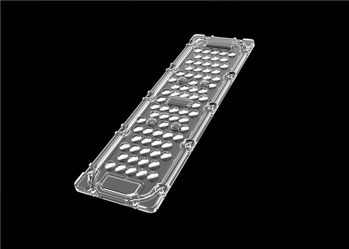 Una lente grandangolare 72 da 60 gradi LED in 1 materiale di PMMA per alta illuminazione della baia del LED