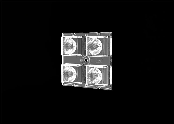 3535 / Una lente 4 di 5050 LED in 1 lente della luce di inondazione con un angolo d'apertura da 25 gradi