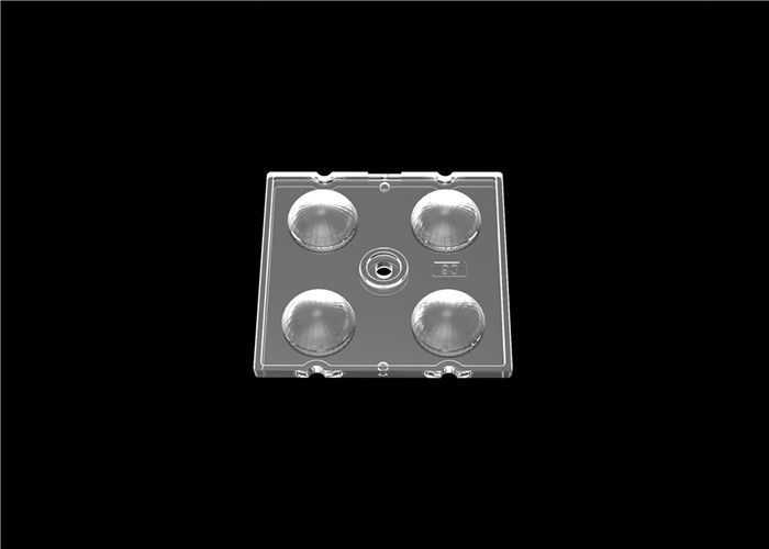 90 gradi 4 in 1 materiale leggero del PC della lente del LED per illuminazione di inondazione LED 3535/5050