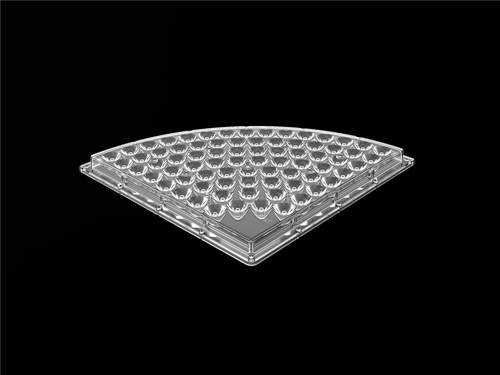 76 in lenti di 1 ottica del LED per l'alta luce della baia un angolo d'apertura da 90 gradi
