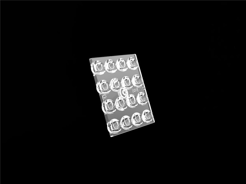 3030 tipo lenti di ottica del LED per la lampada del punto di illuminazione e di parcheggio della città
